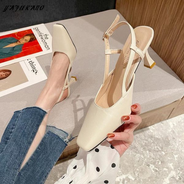 sandals retro square toe women 2021 stiletto party dress shoes beige black high heels elegant ladies slingback 7cm
sandals retro square toe women 2021 stiletto party dress shoes beige black high heels elegant ladies slingback 7cm