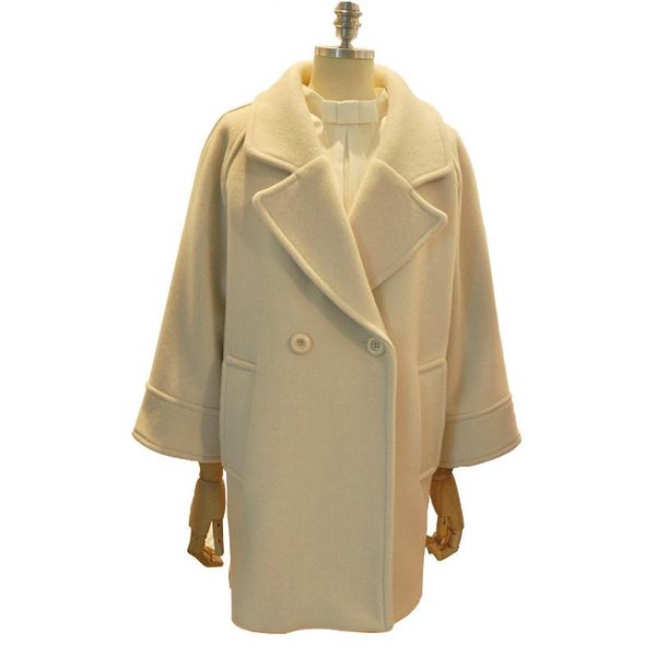 women's wool & blends 2021 autumn winter big size solid women long blend coat casual cashmere jacket double breasted turn-down ladies c, Black
women's wool & blends 2021 autumn winter big size solid women long blend coat casual cashmere jacket double breasted turn-down ladies c, Black