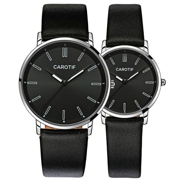 carotif leather ultra-thin couple watch belt fashion men casual steel waterproof quartz all-match women wristwatches, Slivery;brown
carotif leather ultra-thin couple watch belt fashion men casual steel waterproof quartz all-match women wristwatches, Slivery;brown