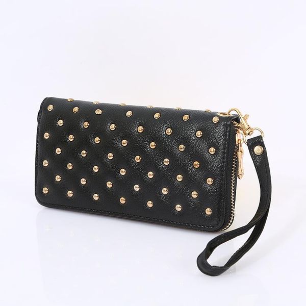 wallets explosive rivet wallet women fashion pu multifunctional mass coin purse, Red;black
wallets explosive rivet wallet women fashion pu multifunctional mass coin purse, Red;black