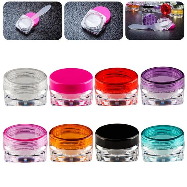 3/5g plastic cosmetic empty jar pot skin care travel eyeshadow makeup face cream container bottle capacity storage bottles & jars
3/5g plastic cosmetic empty jar pot skin care travel eyeshadow makeup face cream container bottle capacity storage bottles & jars