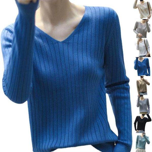 women's sweaters women knitted long sleeve v neck jumper sweater ladies autumn casual winter holiday blouse, White;black
women's sweaters women knitted long sleeve v neck jumper sweater ladies autumn casual winter holiday blouse, White;black