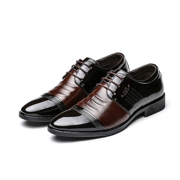 dress shoes suit men formal italian fashion office patent leather business classic zapatos de charol hombre, Black
dress shoes suit men formal italian fashion office patent leather business classic zapatos de charol hombre, Black