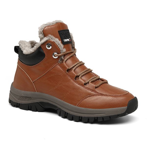 autumn and winter new men's cotton shoes plush warm fashion enbujia large outdoor, Black
autumn and winter new men's cotton shoes plush warm fashion enbujia large outdoor, Black
