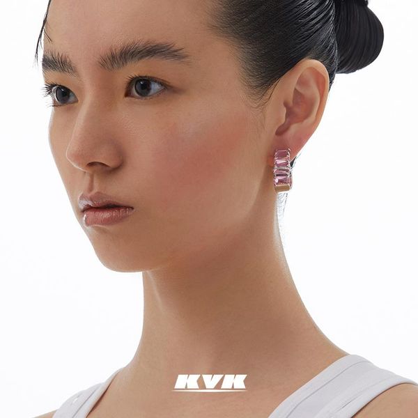 dangle & chandelier kvk earrings 2021 peach blossom tide transparent crystal ring, Silver
dangle & chandelier kvk earrings 2021 peach blossom tide transparent crystal ring, Silver