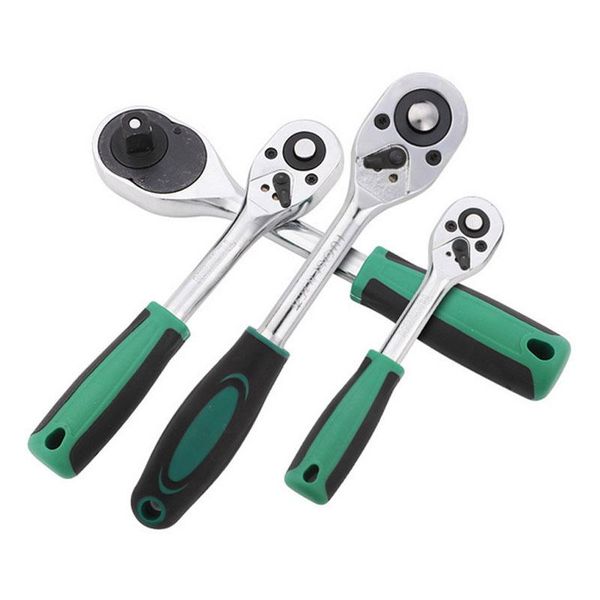 1pc wrench 1/4" 3/8" 1/2" steel high torque ratchet for socket 24 teeth quick release wide used professional hand tools
1pc wrench 1/4" 3/8" 1/2" steel high torque ratchet for socket 24 teeth quick release wide used professional hand tools