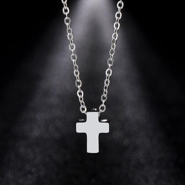 pendant necklaces small stainless steel three-dimensional lucky religious cross jesus blessing necklace woman mother gift wedding jewelry, Silver
pendant necklaces small stainless steel three-dimensional lucky religious cross jesus blessing necklace woman mother gift wedding jewelry, Silver