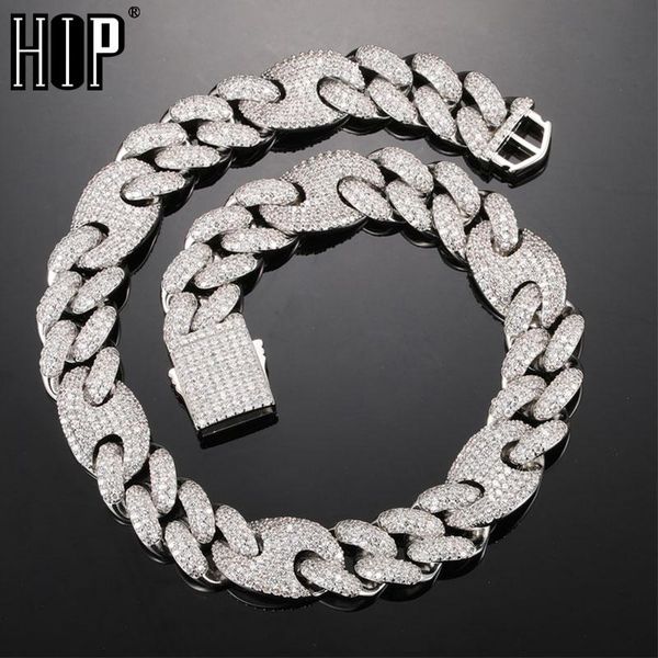 chains hip hop 18mm bling cz cubic zirconia coffee bean iced out luxury cuban link chain necklace for men women rapper jewelry, Silver
chains hip hop 18mm bling cz cubic zirconia coffee bean iced out luxury cuban link chain necklace for men women rapper jewelry, Silver
