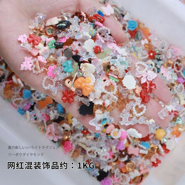 nail art decorations mix sizes 100pcs colors rhinestones diy non fix flatback acrylic stones gems for 3d nails, Silver;gold
nail art decorations mix sizes 100pcs colors rhinestones diy non fix flatback acrylic stones gems for 3d nails, Silver;gold