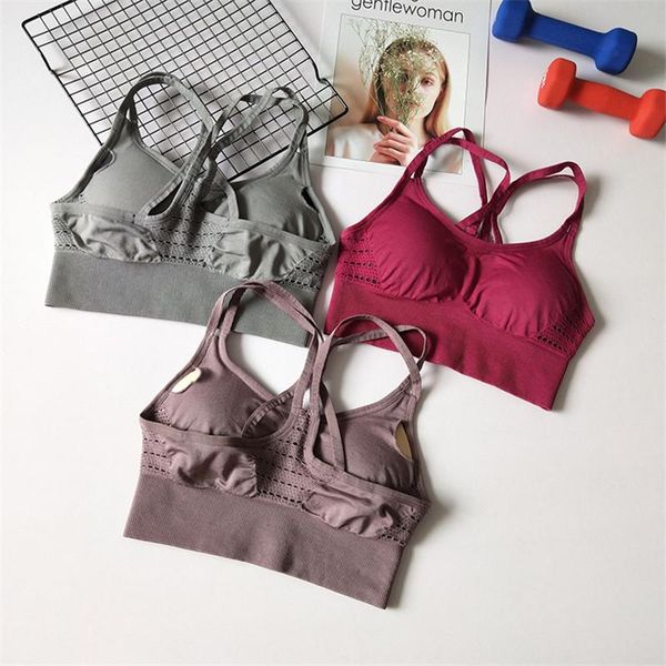 gym clothing sports bra women fitness seamless yoga black white running crop push up sport, White;black
gym clothing sports bra women fitness seamless yoga black white running crop push up sport, White;black