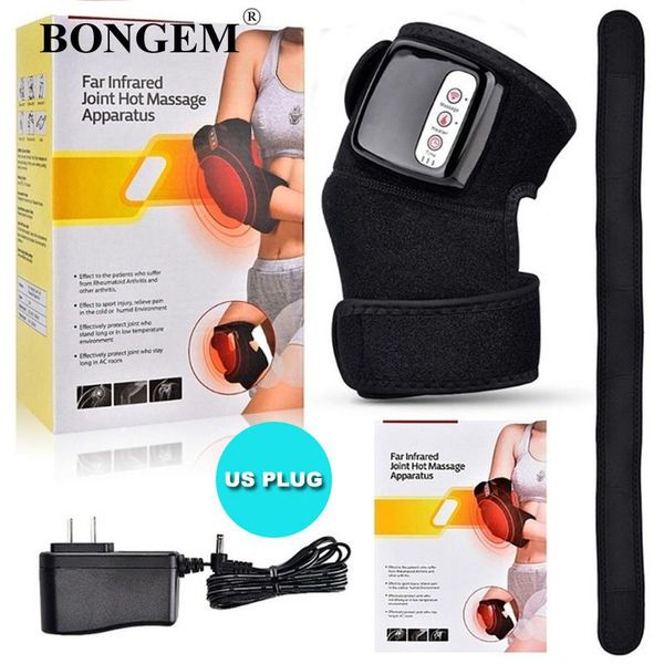electric heated knee massager far infrared joint support bracket vibrador back shoulder massage elbow treatment arthritis & pads, Black;gray
electric heated knee massager far infrared joint support bracket vibrador back shoulder massage elbow treatment arthritis & pads, Black;gray