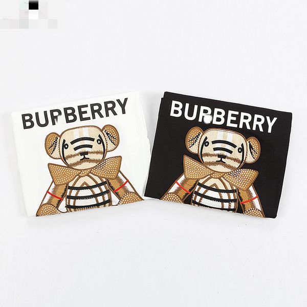 fashion t shirt the correct version of 2021 ba family adopts embroidered bear body with diamond and summer couple short sleeves, White
fashion t shirt the correct version of 2021 ba family adopts embroidered bear body with diamond and summer couple short sleeves, White