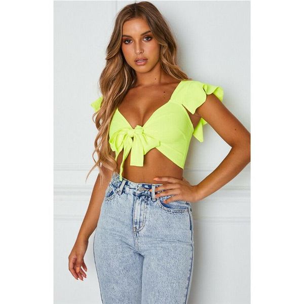 women's tanks & camis women summer strappy bra bustier tie knot crop bralette vest bow knotted tank underwear, White
women's tanks & camis women summer strappy bra bustier tie knot crop bralette vest bow knotted tank underwear, White