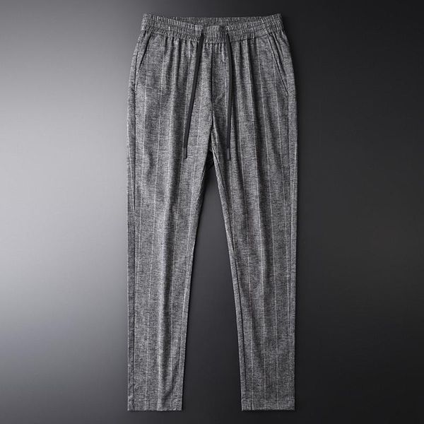 men's pants linen men plus size 4xl spring vertical stripe breathable mens voguehommes slim elastic waist, Black
men's pants linen men plus size 4xl spring vertical stripe breathable mens voguehommes slim elastic waist, Black