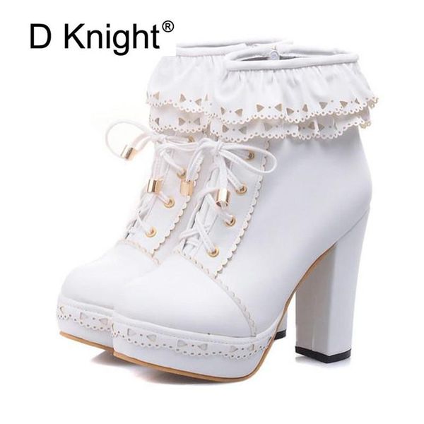 boots women high heels winter sweet girls lolita shoes platform thick ankle ultra heeled motorcycle, Black
boots women high heels winter sweet girls lolita shoes platform thick ankle ultra heeled motorcycle, Black