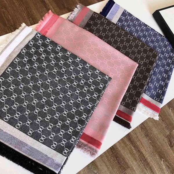 luxury scarf cashmere and silk blending fashion colors pashmina winter warm brand digner letter shawl classic pattern long 1, Blue;gray
luxury scarf cashmere and silk blending fashion colors pashmina winter warm brand digner letter shawl classic pattern long 1, Blue;gray