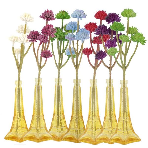 artificial succulent 6 heads no pot desert plant garden home decor for diy ideal decoration weddings parties decorator decorative flowers & 
artificial succulent 6 heads no pot desert plant garden home decor for diy ideal decoration weddings parties decorator decorative flowers &