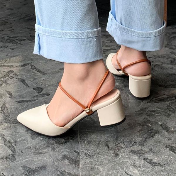 dress shoes party chic women mules slipper pointed toe block strap closed shallow high heels sandals black beige square heel pumps
dress shoes party chic women mules slipper pointed toe block strap closed shallow high heels sandals black beige square heel pumps