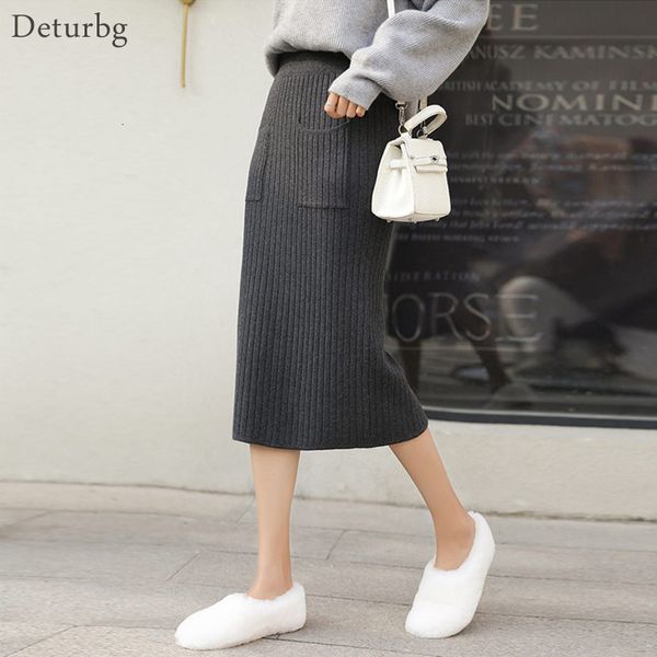 casual dresses women's solid knitted midi skirt female korean high waist pockets pleated black splits pencil skirts saias faldas s, Black;gray
casual dresses women's solid knitted midi skirt female korean high waist pockets pleated black splits pencil skirts saias faldas s, Black;gray