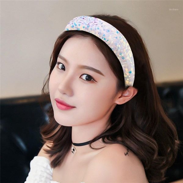 women girl glitter sequins wide headband sponge padded hair hoop dance party styling thick boutique headwear accessories1
women girl glitter sequins wide headband sponge padded hair hoop dance party styling thick boutique headwear accessories1