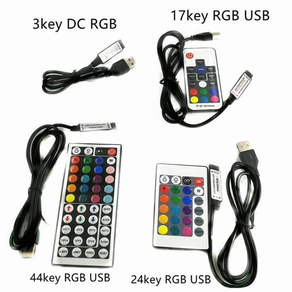 controllers dc5v usb led strip rgb controller 3keys dimmer / 24key ir remoter 17keys rf wireless control 2835 light
controllers dc5v usb led strip rgb controller 3keys dimmer / 24key ir remoter 17keys rf wireless control 2835 light