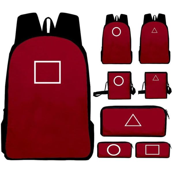 backpack squid game travel bag oxford cloth boys girls school lapmakeup pencil case portable storage organizer set
backpack squid game travel bag oxford cloth boys girls school lapmakeup pencil case portable storage organizer set