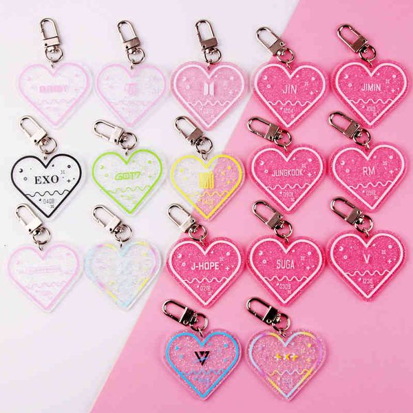kpop bangtan boys keychain twice exo seventeen got7 acrylic key chain gift jimin jungkook v rm army j-hope keyring, Silver
kpop bangtan boys keychain twice exo seventeen got7 acrylic key chain gift jimin jungkook v rm army j-hope keyring, Silver