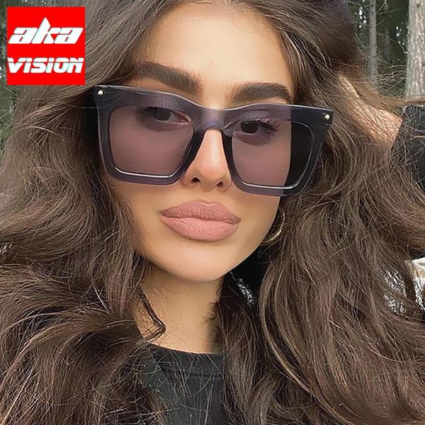 sunglasses aka vision vintage oversized women square sun glasses for women/men elegant eyewear gafas de sol mujer 2021, White;black
sunglasses aka vision vintage oversized women square sun glasses for women/men elegant eyewear gafas de sol mujer 2021, White;black