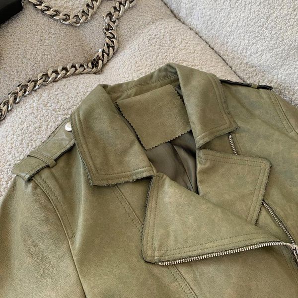women's leather & faux 2021 genuine jacket vintage motorcycle jackets real sheepskin coat streetwear overcoat korean short clothes wpy3, Black
women's leather & faux 2021 genuine jacket vintage motorcycle jackets real sheepskin coat streetwear overcoat korean short clothes wpy3, Black