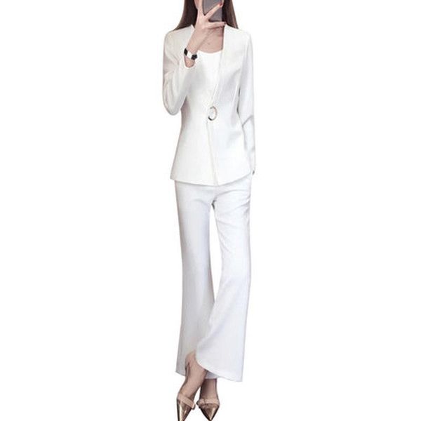 high end two pieces set women pant suit size s-4xl white jacket blazer with office fashion charm lady work wear suits women's piece pan
high end two pieces set women pant suit size s-4xl white jacket blazer with office fashion charm lady work wear suits women's piece pan