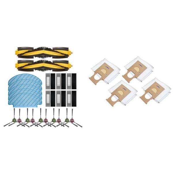 vacuum cleaners 2 set cleaner parts: 1 main brush side filter cleaning cloth & dust bags
vacuum cleaners 2 set cleaner parts: 1 main brush side filter cleaning cloth & dust bags