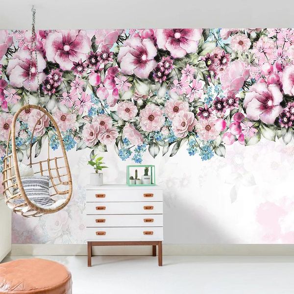 wallpapers drop custom waterproof wallpaper 3d pastoral pink flowers murals living room bedroom home decor wall sticker
wallpapers drop custom waterproof wallpaper 3d pastoral pink flowers murals living room bedroom home decor wall sticker