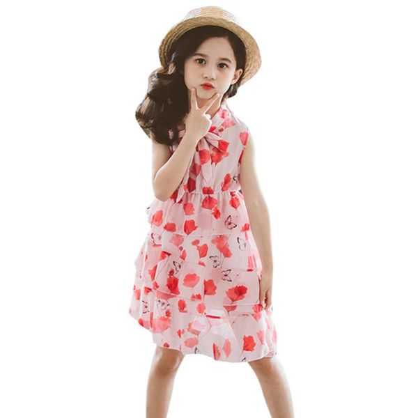 girl's dresses summer dress girl butterfly pattern kids for girls bow kid teenage clothes 6 8 10 12 14, Red;yellow
girl's dresses summer dress girl butterfly pattern kids for girls bow kid teenage clothes 6 8 10 12 14, Red;yellow