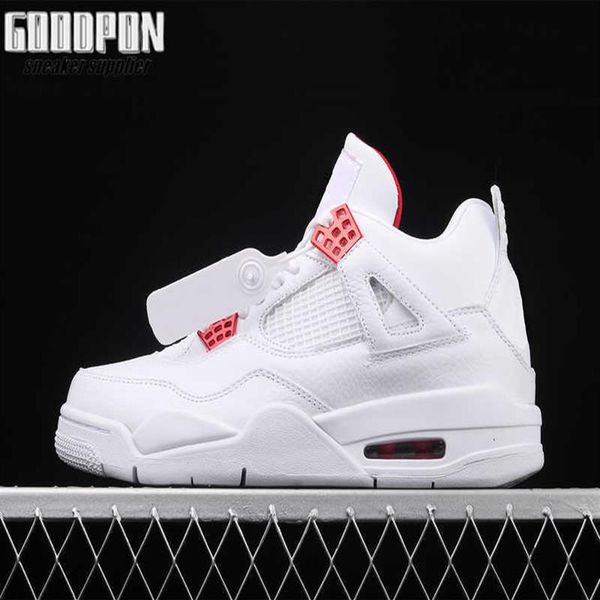 metallic red jumpman 4 4s fashion shoe authentic white mens basketball shoesa09
metallic red jumpman 4 4s fashion shoe authentic white mens basketball shoesa09