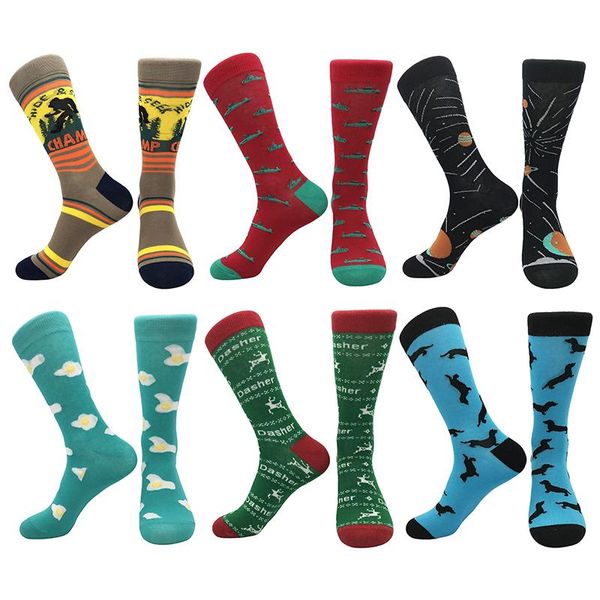 men's socks 2021 original yuppie trendy retro male middle tube couple literary women's street stockings, Black
men's socks 2021 original yuppie trendy retro male middle tube couple literary women's street stockings, Black