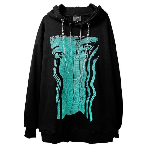 men's hoodies & sweatshirts hip hop oversized hoodie sweatshirt men hooded pullover tokyo anime casual fashion metal chain black loose
men's hoodies & sweatshirts hip hop oversized hoodie sweatshirt men hooded pullover tokyo anime casual fashion metal chain black loose