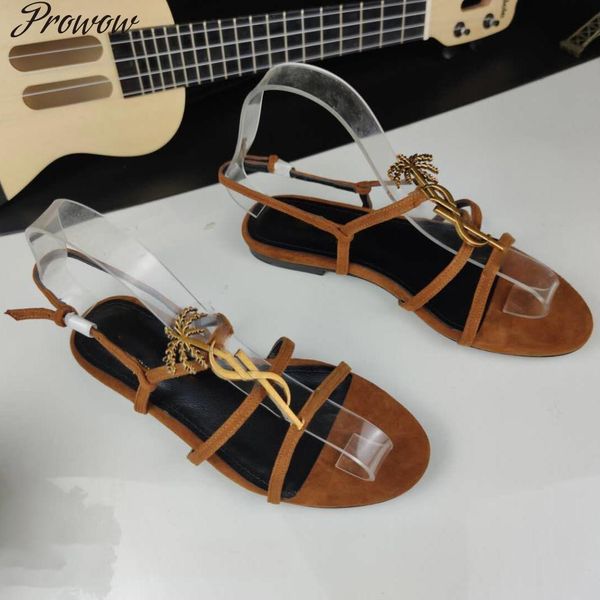 70% off wholesale sandals flip-flops prowow women genuine leather sandal classics metal flat open toe round head 34-43, Black
70% off wholesale sandals flip-flops prowow women genuine leather sandal classics metal flat open toe round head 34-43, Black
