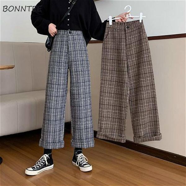 wide leg pants women plaid ankle-length spring leisure loose female fashionable comfortable trousers korean style harajuku retro women', Black;white
wide leg pants women plaid ankle-length spring leisure loose female fashionable comfortable trousers korean style harajuku retro women', Black;white