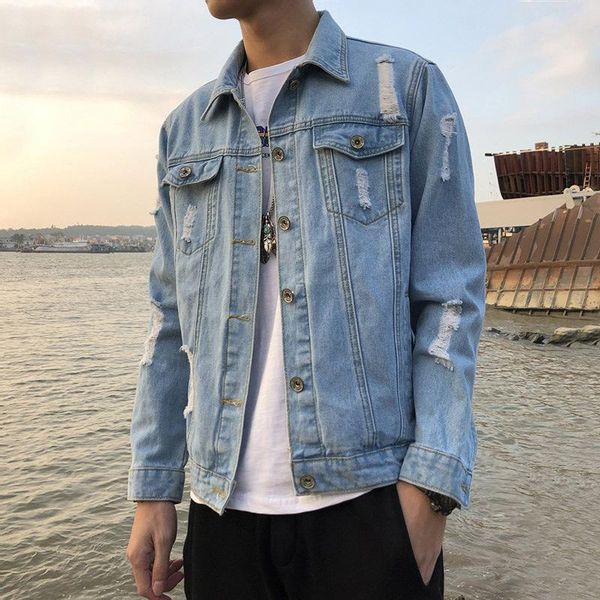 men's jackets autumn denim coat rip fashion hip hop shopping leisure outdoor jogging travel boutique loose comfortable 2021, Black;brown
men's jackets autumn denim coat rip fashion hip hop shopping leisure outdoor jogging travel boutique loose comfortable 2021, Black;brown