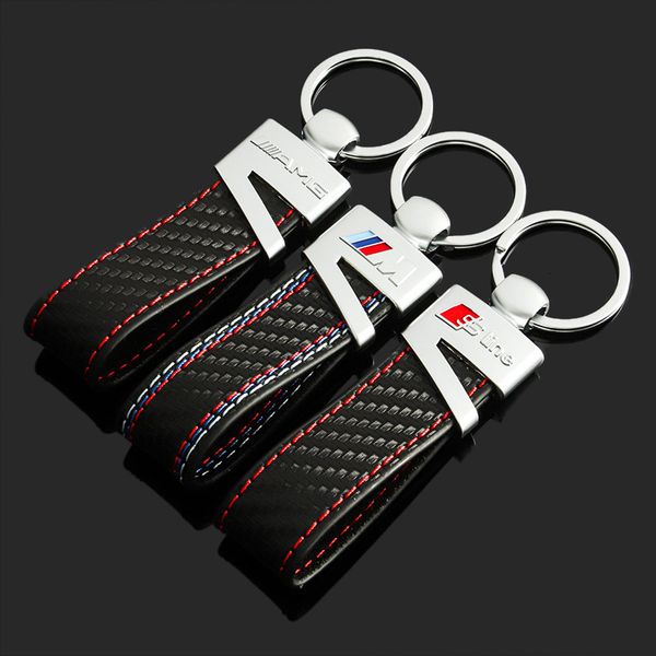 leather carbon fiber m three color sports audi sline benz amg key ring, Slivery;golden
leather carbon fiber m three color sports audi sline benz amg key ring, Slivery;golden