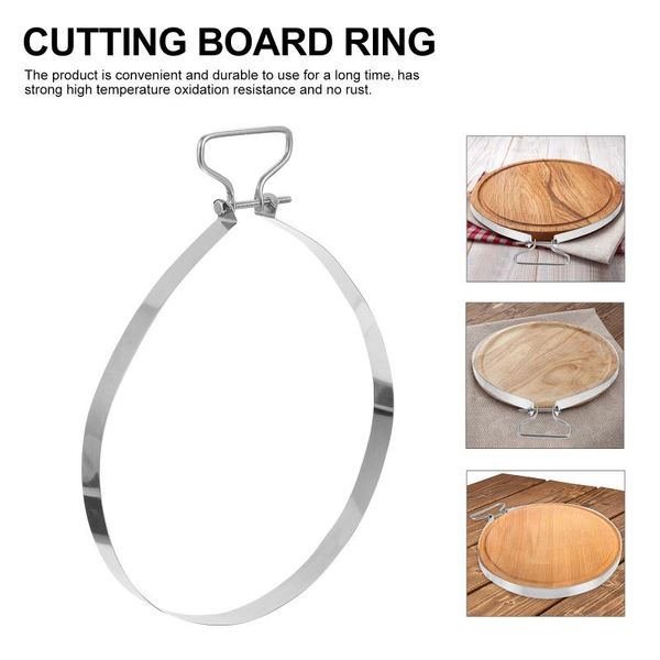 mats & pads 1pc practical stainless steel cutting board ring chopping anti crack artifact hoop
mats & pads 1pc practical stainless steel cutting board ring chopping anti crack artifact hoop