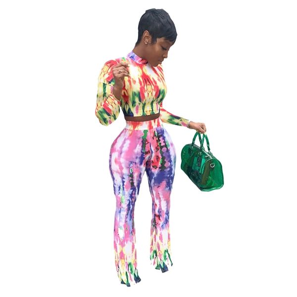 print two piece set for women long pants set crop festival clothing tie dye 2 piece club outfits for women matching sets, Black;white
print two piece set for women long pants set crop festival clothing tie dye 2 piece club outfits for women matching sets, Black;white