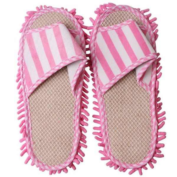 slippers quick dusting cleaning washable foot shoes home floor lazy chenille striped coral fleece polishing mop, Black
slippers quick dusting cleaning washable foot shoes home floor lazy chenille striped coral fleece polishing mop, Black