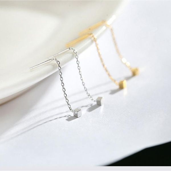 dangle & chandelier 1pair korean earring geometric block long tassel bar drop earrings for women minimalism ear line kpop jewelry gift, Silver
dangle & chandelier 1pair korean earring geometric block long tassel bar drop earrings for women minimalism ear line kpop jewelry gift, Silver