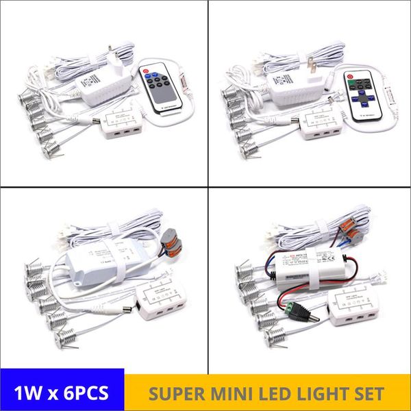 1wx6pcs super mini led spotlight set 110v-240v small recessed lamps kit with dimmer home kitchen shop showcase cabinet lighting other
1wx6pcs super mini led spotlight set 110v-240v small recessed lamps kit with dimmer home kitchen shop showcase cabinet lighting other