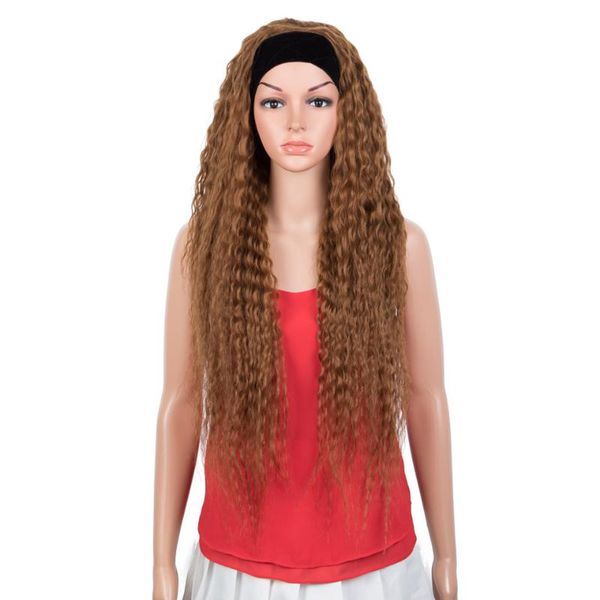 synthetic wigs fashion idol 34 inch soft no gel headband for women water wave curly hair easy install heat resistant fiber, Black
synthetic wigs fashion idol 34 inch soft no gel headband for women water wave curly hair easy install heat resistant fiber, Black