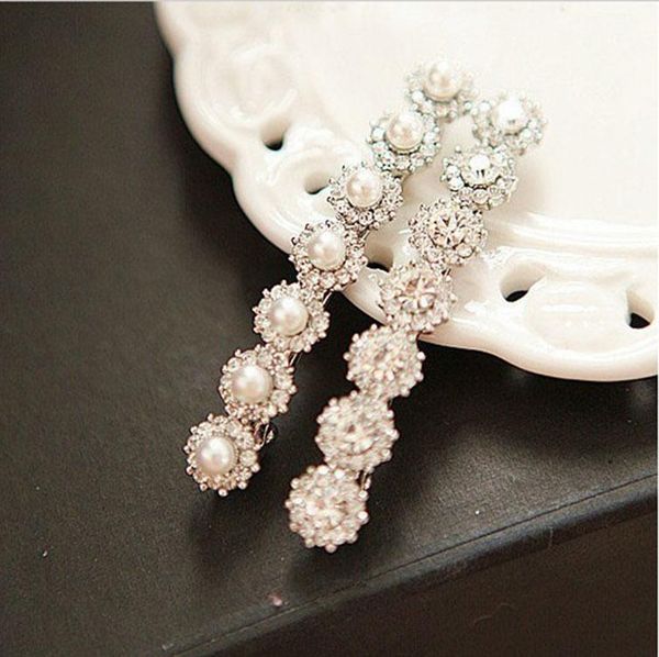 hair clips & barrettes shiny single row pearl hairpin fashion crystal side clip wholesale, Golden;silver
hair clips & barrettes shiny single row pearl hairpin fashion crystal side clip wholesale, Golden;silver