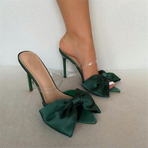 fashion silk butterfly-knot patchwork pvc shallow 2021 summer head peep toe stiletto high heels sandalias mujer sandals, Black
fashion silk butterfly-knot patchwork pvc shallow 2021 summer head peep toe stiletto high heels sandalias mujer sandals, Black