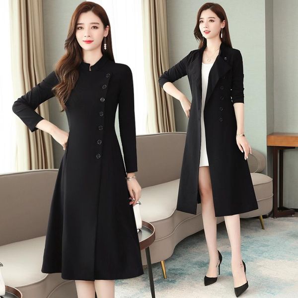 casual dresses autumn women's commuter ol dress slim professional long skirt and swing spring, Black;gray
casual dresses autumn women's commuter ol dress slim professional long skirt and swing spring, Black;gray
