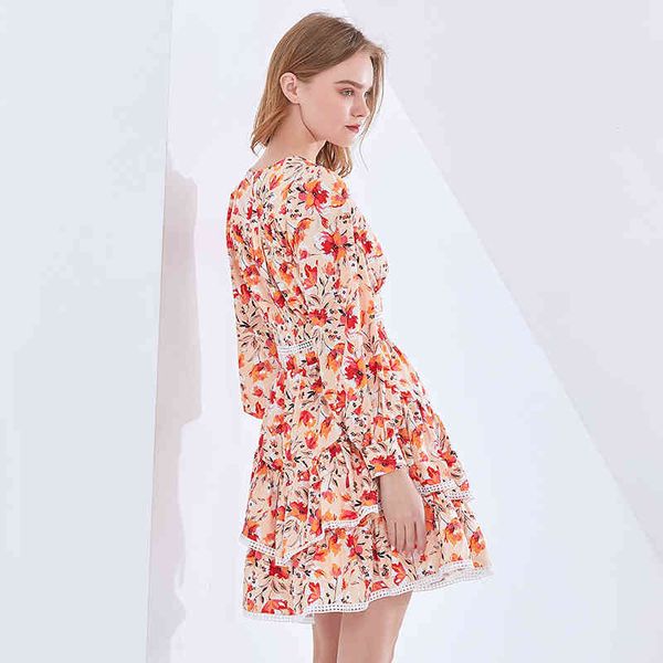 dresses floral for women v neck long sleeve high waist print hit color mini es female 2021 autumn clothing tide, Black;gray
dresses floral for women v neck long sleeve high waist print hit color mini es female 2021 autumn clothing tide, Black;gray